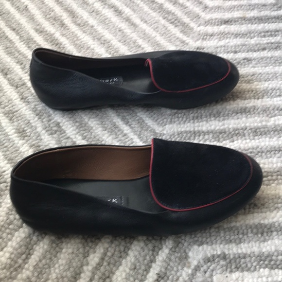 Newbark Los Angeles Liza Suede and Leather Loafers - Picture 5 of 7